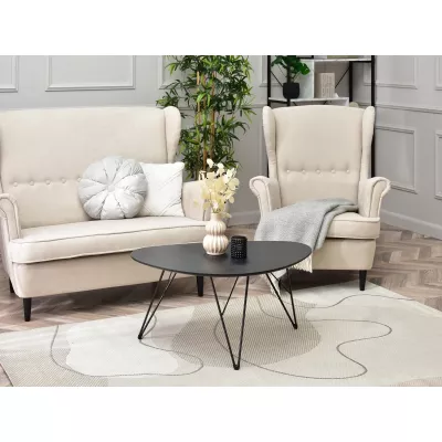 Designer Couchtisch ALIRIO - schwarz