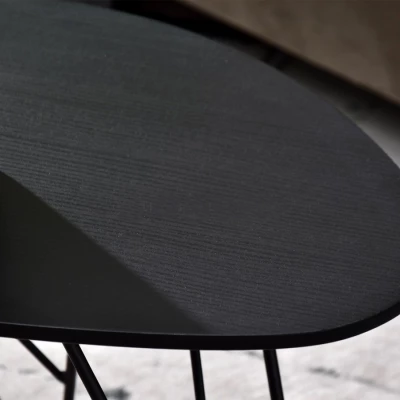 Designer Couchtisch 60 ALIRIO - schwarz