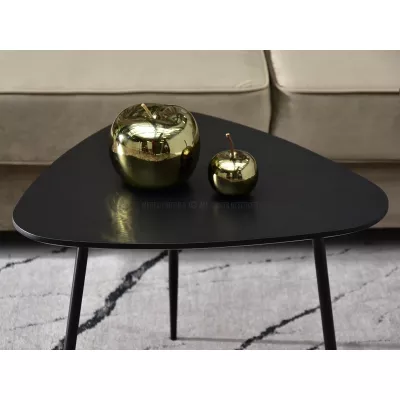 Kleiner Couchtisch KEVIN - schwarz