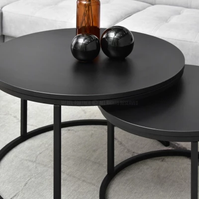 URVIN Couchtisch-Set - schwarz