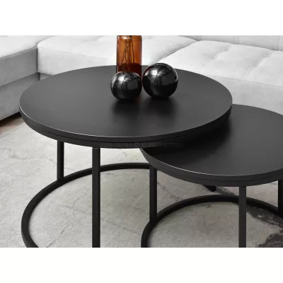 URVIN Couchtisch-Set - schwarz