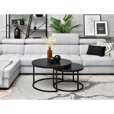 URVIN Couchtisch-Set - schwarz