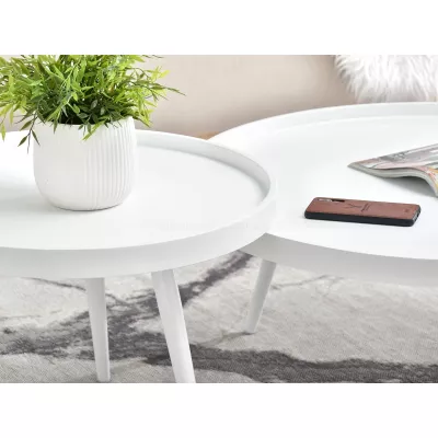 FELICIO Couchtisch-Set - weiß