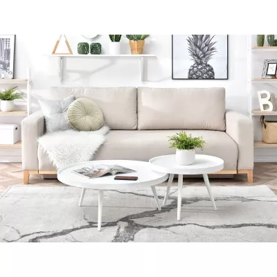 FELICIO Couchtisch-Set - weiß