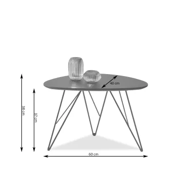ALIRIO Couchtisch-Set - schwarz