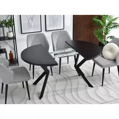 Designer Ausziehtisch 100(180)x100 ANCEL - schwarz