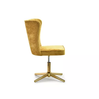 ADERITO Drehstuhl - gelb / gold