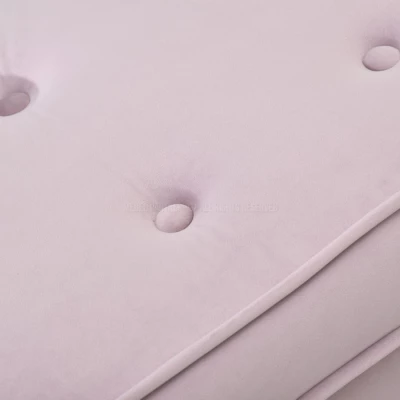 Polsterhocker DENIZ - flieder / weiß Polsterhocker DENIZ - flieder / weiß