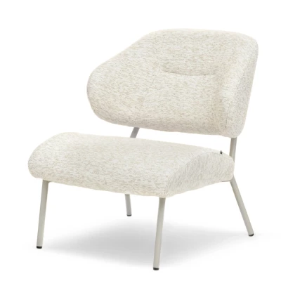 Polstersessel ROLIN - creme/grau
