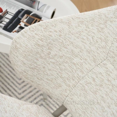 Polstersessel ROLIN - creme/grau