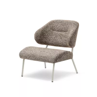 Polstersessel ROLIN - braun/grau