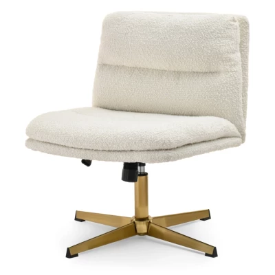 NODA Drehstuhl - creme / gold