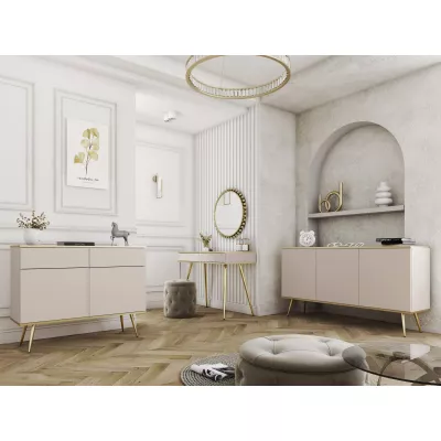 Konsolentisch JENY - beige / gold