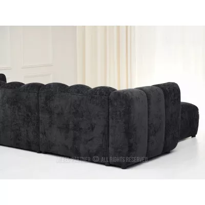 Ecksofa RONIA - schwarz