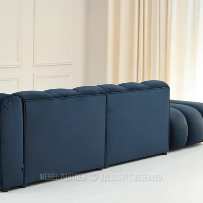 Ecksofa RONIA – Dunkelblau