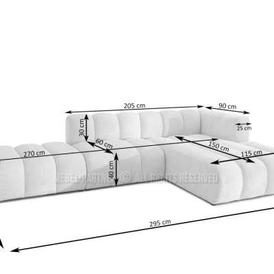 Ecksofa RONIA – Creme