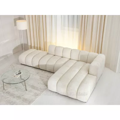 Ecksofa RONIA – Creme