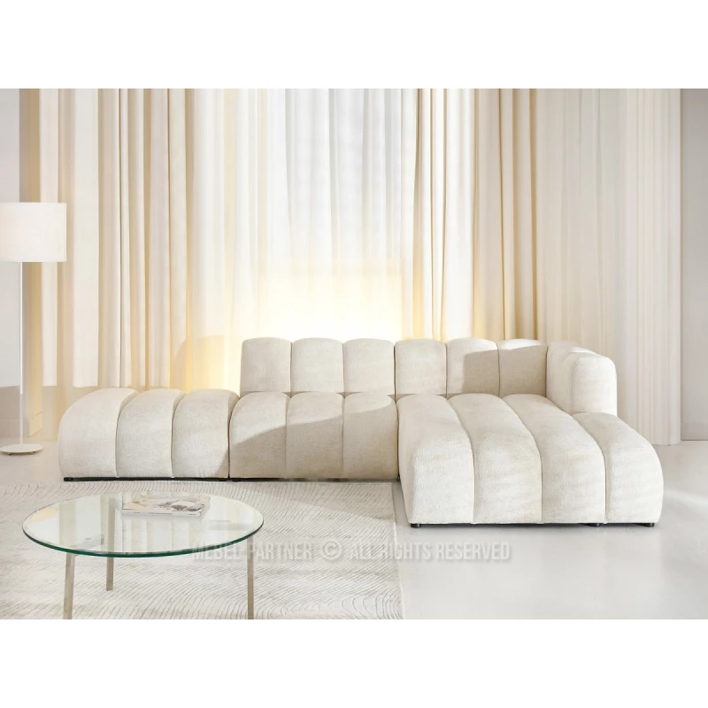 Ecksofa RONIA – Creme