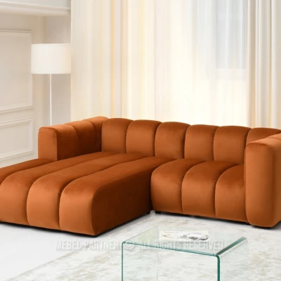 Ecksofa RONIA - Kupfer