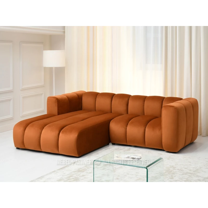 Ecksofa RONIA - Kupfer