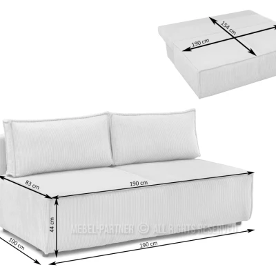 GERALD Sofa - Creme