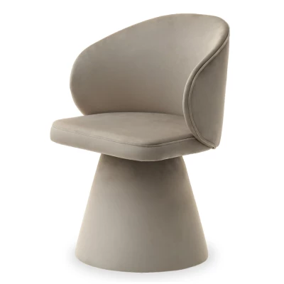 Drehbarer Esszimmerstuhl FARAH - beige