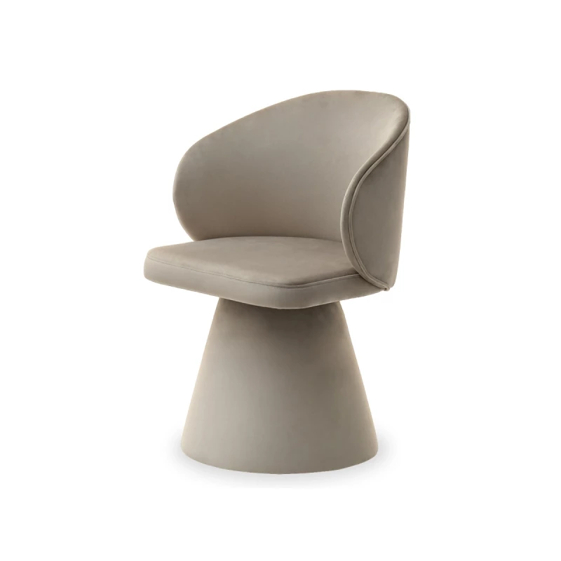 Drehbarer Esszimmerstuhl FARAH - beige