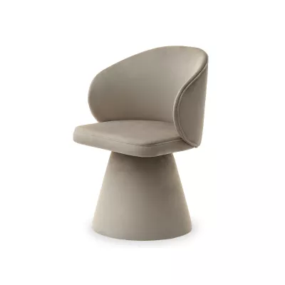 Drehbarer Esszimmerstuhl FARAH - beige