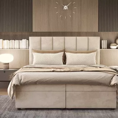 Hotelbett DELTA 1 – 120x200, rosa