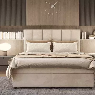 Hotelbett DELTA 1 – 120x200, rosa