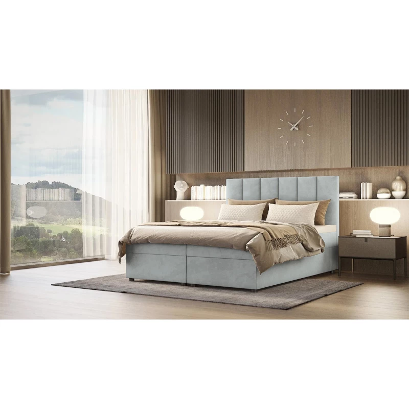Hotelbett DELTA 1 – 180x200, hellgrau