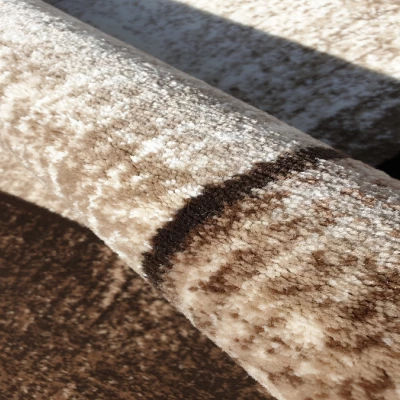 Teppich 60x100 cm DEMIAN - braun / beige