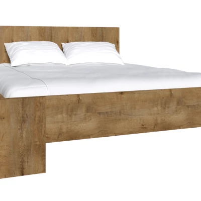 Doppelbett 180x200 FEREIRA - Eiche Lefkas