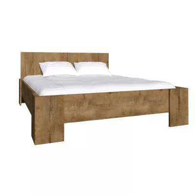 Doppelbett 160x200 FEREIRA - Eiche Lefkas