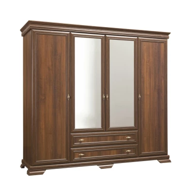 Viertüriger Kleiderschrank 208 cm GREGORIA – Samoa King