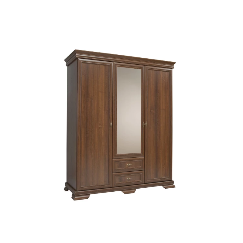 Dreitüriger Kleiderschrank 158 cm GREGORIA – Samoa King