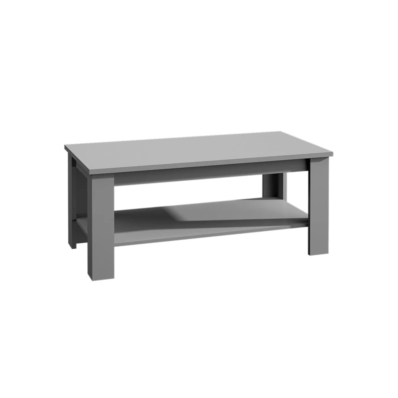 MARIONA Couchtisch mit Stauraum - grau
