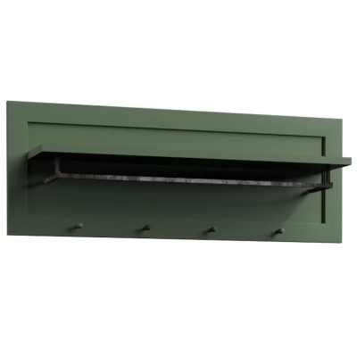 Wandgarderobe für den Flur MARIONA - grün