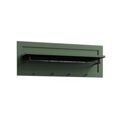 Wandgarderobe für den Flur MARIONA - grün