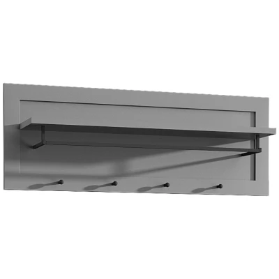 Wandgarderobe für den Flur MARIONA - grau