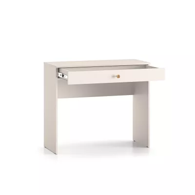 LUNA Schminktisch - beige / gold
