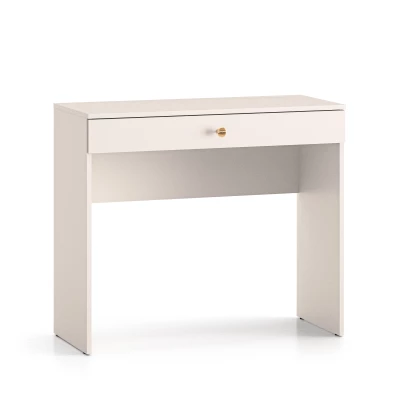 LUNA Schminktisch - beige / gold