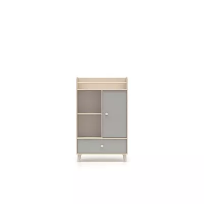 Kinderzimmer Kommode OLIVIA - beige/grau