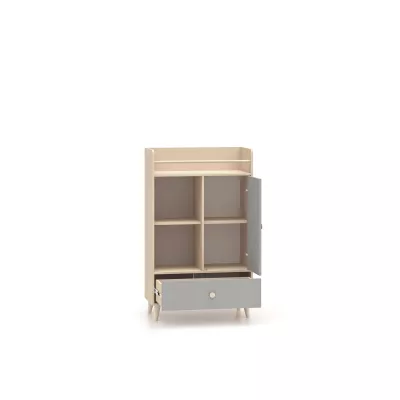 Kinderzimmer Kommode OLIVIA - beige/grau