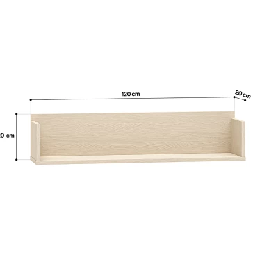 Wandregal für Kinderzimmer OLIVIA - beige