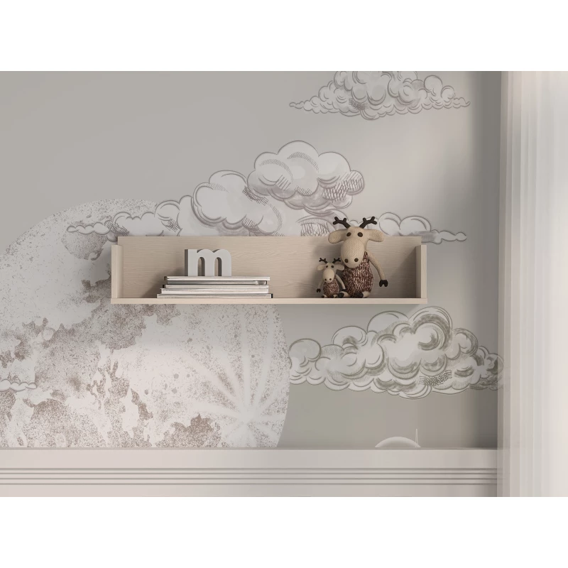Wandregal für Kinderzimmer OLIVIA - beige