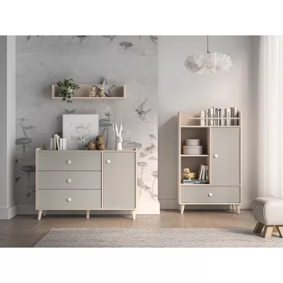 Wandregal für Kinderzimmer OLIVIA - beige