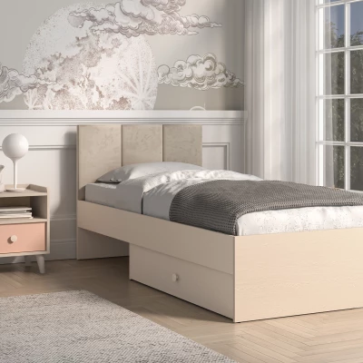 Kinderbett 90x200 OLIVIA - beige