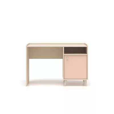 Kinderschreibtisch OLIVIA – beige/rosa