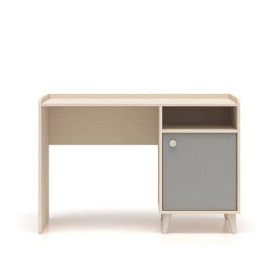 Schreibtisch fürs Kinderzimmer OLIVIA - beige/grau